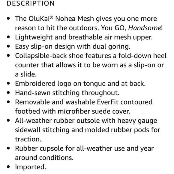 Olukai Nohea Mesh Shoe - Picture 10 of 16